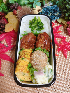 高校1年女子お弁当♡2020.10.24-レシピのメイン写真