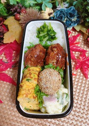 高校1年女子お弁当♡2020.10.24-レシピのメイン写真