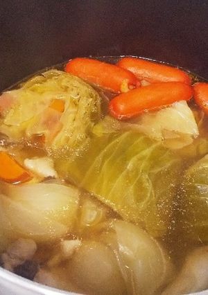 何食べ☆シロさんの手羽先のポトフ-レシピのメイン写真