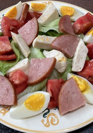 彩りへルシーサラダ!(^^)!-レシピのメイン写真
