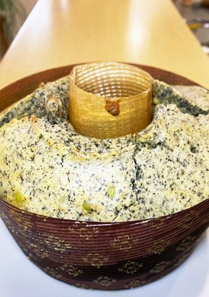 ヘルシー！豆腐と黒ゴマのシフォンケーキ-レシピのメイン写真