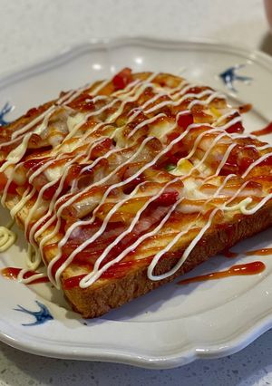 短期間で超美味しいピザトースト-レシピのメイン写真