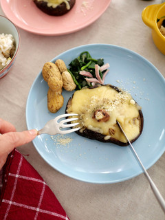 しいたけのWチーズ焼き-レシピのメイン写真
