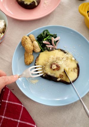 しいたけのWチーズ焼き-レシピのメイン写真