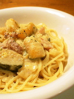 濃厚☆南瓜のクリームパスタ-レシピのメイン写真