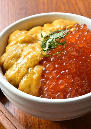 贅沢おうちごはん！うにイクラ丼-レシピのメイン写真