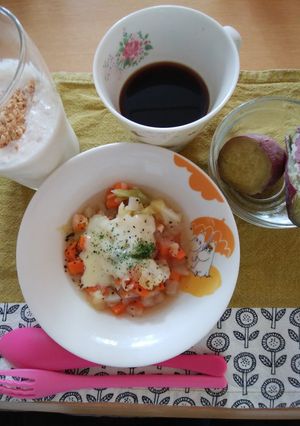 具だくさんスープ(万能野菜mix使用)-レシピのメイン写真