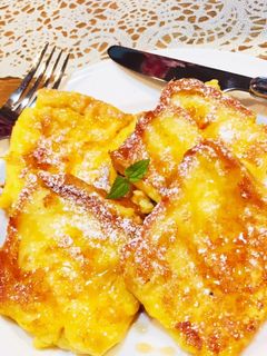 簡単!ふわふわフレンチトースト♪。.:*-レシピのメイン写真