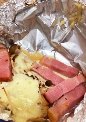ベーコンときのこのチーズホイル焼き-レシピのメイン写真