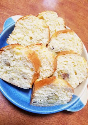 栗の甘露煮とシロップでパウンドケーキ-レシピのメイン写真