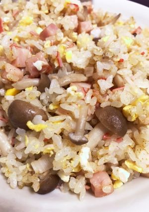 残り物チャーハン①-レシピのメイン写真