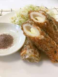 佳肴☆ゆかりちくわ揚げ-レシピのメイン写真