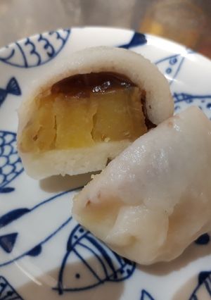 青ばんでいきなり団子-レシピのメイン写真