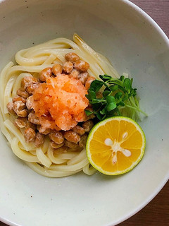 (減塩) 納豆もみじおろしうどん-レシピのメイン写真