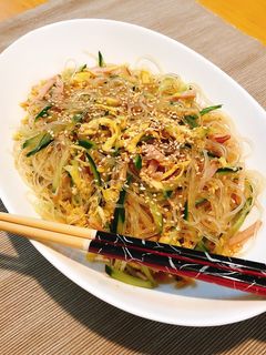 箸が止まらない!中華春雨サラダ-レシピのメイン写真
