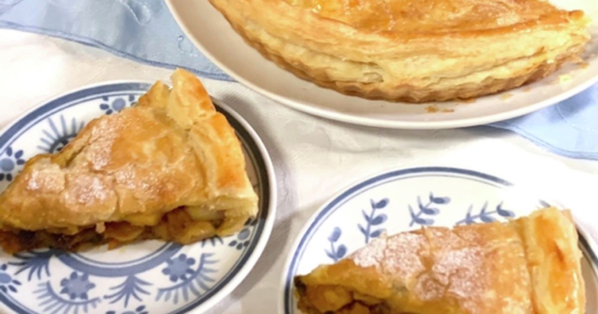 パンプキンパイ パンプキンパイ🥧 今年もパンプキンパイ始めました！ 秋の味覚を