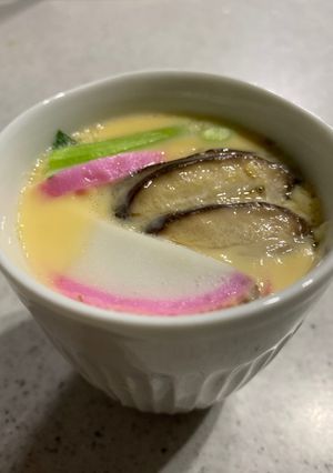 ダイエット茹でササミあレンジ簡単茶碗蒸し-レシピのメイン写真