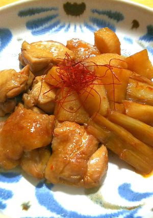 鳥もも肉と長芋の煮物◎鍋ひとつで簡単-レシピのメイン写真