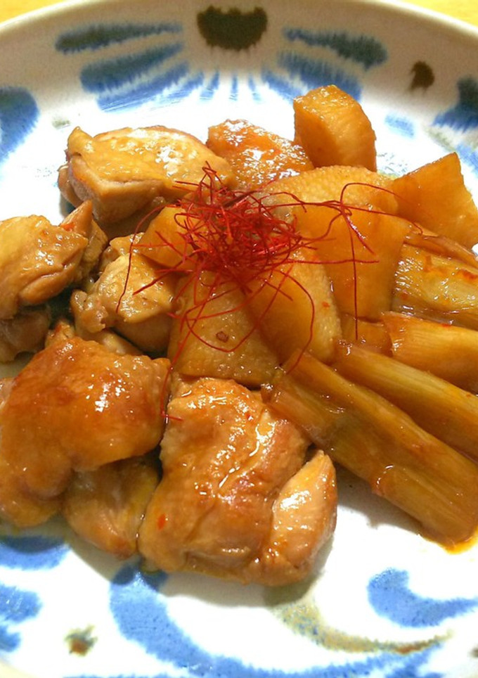鳥もも肉と長芋の煮物◎鍋ひとつで簡単-レシピのメイン写真