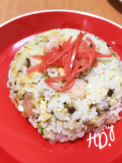 簡単!海老と椎茸の炒飯-レシピのメイン写真