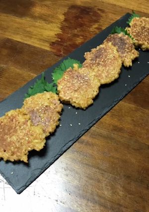余りご飯で！甘辛おやき-レシピのメイン写真