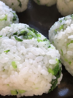 大根葉で菜飯おむすび-レシピのメイン写真