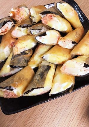 ポテチー明太春巻き-レシピのメイン写真