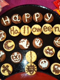 ブルボンプチのハロウィンクッキー-レシピのメイン写真