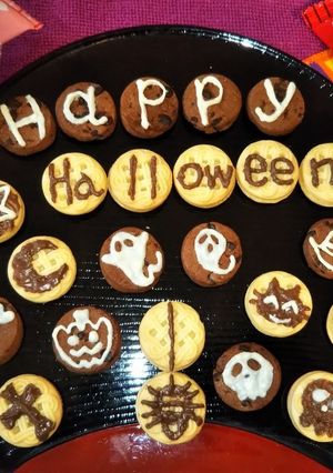 ブルボンプチのハロウィンクッキー-レシピのメイン写真