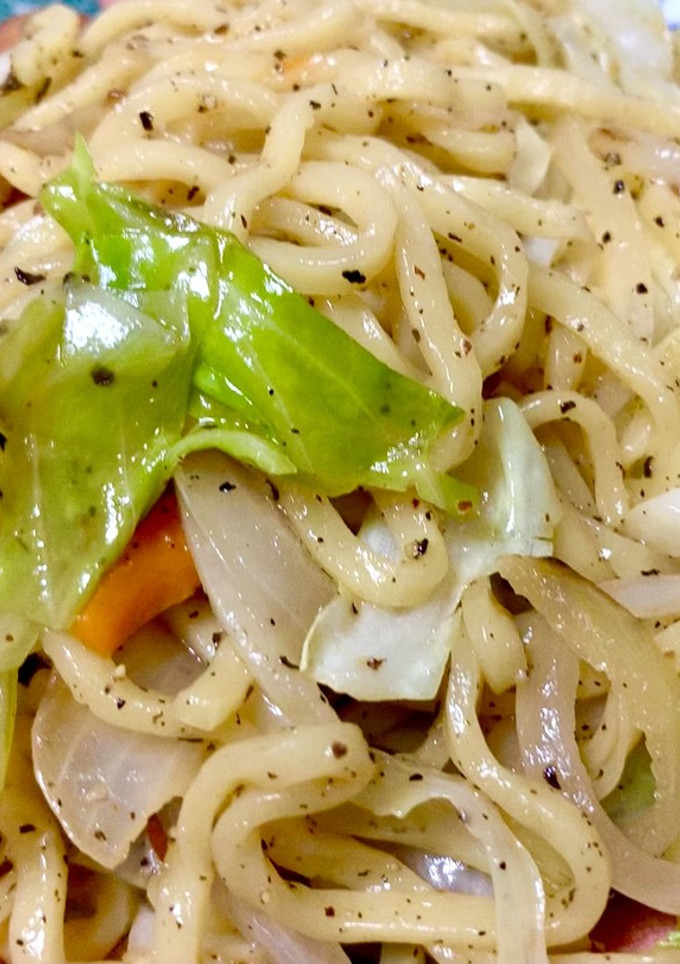 推しに作ってほしい超簡単本格塩焼きそば-レシピのメイン写真