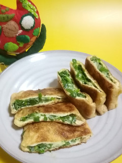 ニラの油揚げ焼き-レシピのメイン写真