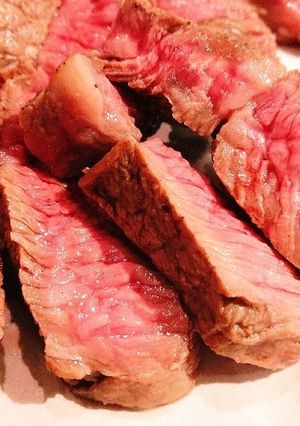 2cmのステーキの焼き方（ソースも）-レシピのメイン写真