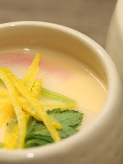 ゆず香る!ゆり根の茶わん蒸し-レシピのメイン写真