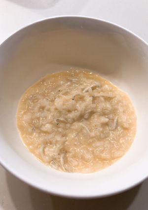 味噌チーズしらす雑炊(おじや)-レシピのメイン写真