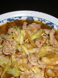 キャベツと豚肉のピリ辛味噌炒め-レシピのメイン写真