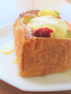 焼きいもクリームチーズ バタートースト-レシピのメイン写真