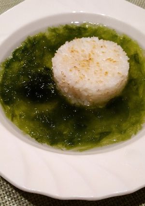 あおさのリゾット-レシピのメイン写真