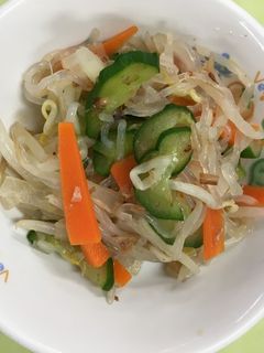 【保育園給食】こんにゃくの和風サラダ-レシピのメイン写真