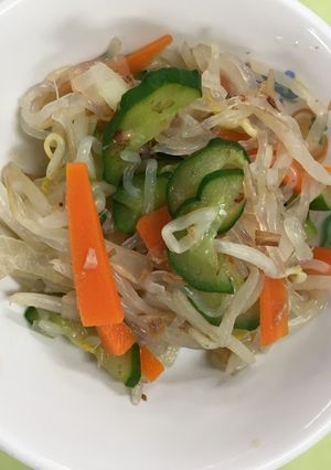 【保育園給食】こんにゃくの和風サラダ-レシピのメイン写真