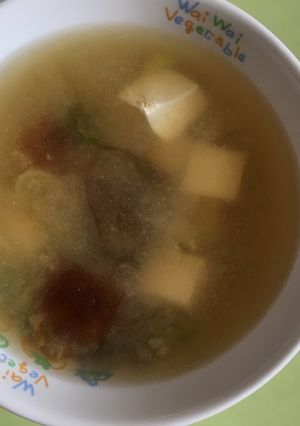 【保育園給食】なめこ汁-レシピのメイン写真