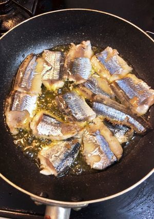 さんまのオリーブオイル焼き-レシピのメイン写真