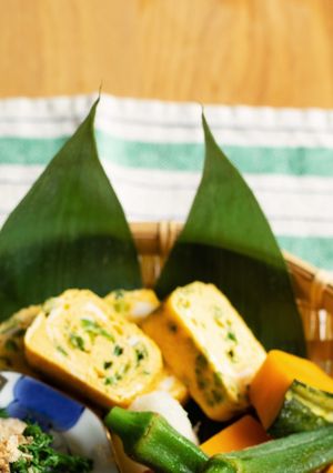 妊婦飯♪カリカリ梅とジャコのプレート③-レシピのメイン写真