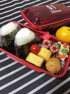 男子中学生弁当★ おにぎり弁当-レシピのメイン写真