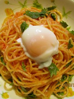 簡単な明太子スパゲティ-レシピのメイン写真