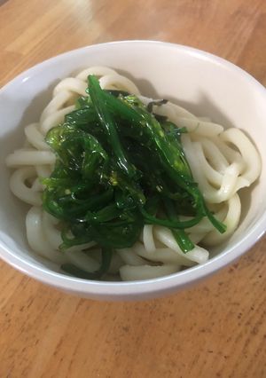 コストコのごまわかめうどん-レシピのメイン写真