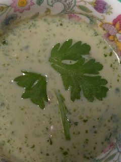 枝豆と菊菜のポタージュ☆-レシピのメイン写真