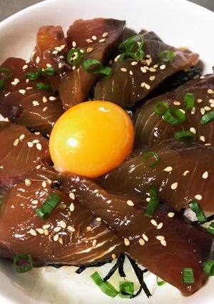 ハマチの漬け丼☆-レシピのメイン写真