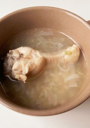 参鶏湯風スープのようなおじやのような-レシピのメイン写真