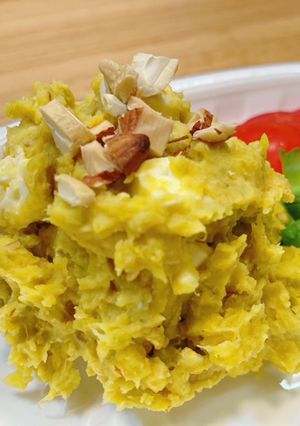 かぼちゃの煮物リメイクデリサラダ-レシピのメイン写真