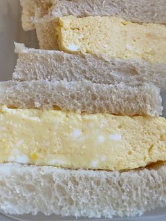 フワンフワンでジュワ〜な厚焼き卵サンド♪-レシピのメイン写真